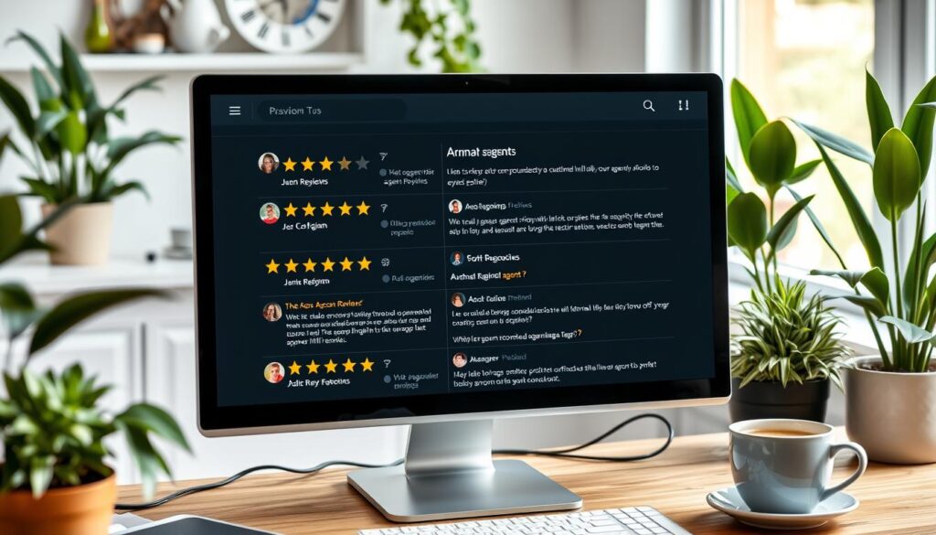 ביקורות סוכנים מקוונות